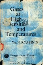 Gases at high densities and temperatures（1961 PDF版）