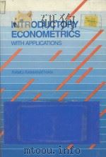 Introductory econometrics with applications   1989  PDF电子版封面  015546485X  cRamu Ramanathan. 