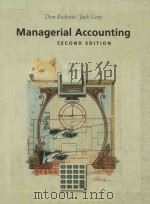 MANAGERIAL ACCOUNTING SECOND EDITION（1991 PDF版）
