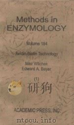 methods in enzymology volume 184 avidin-biotin technology   1990  PDF电子版封面  0121820858  meir wilchek and edward a. bay 