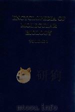 Encyclopedia of molecular biology volume 1   1999  PDF电子版封面  0471153028  （edited by） Thomas E. Creighto 