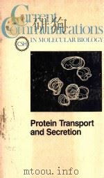 current communications in molecular biilogy   1985  PDF电子版封面  0879691832   