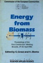 Energy form biomasss   1987  PDF电子版封面  1851660267  g.grassi and zibetta 