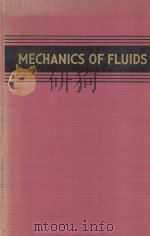 MECHANICS OF FLUIDS   1952  PDF电子版封面    GLENN MURPHY，C.E.，PH.D 