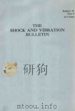 THE SHOCK AND VIBRATION BULLETIN 39 PART 5   1969  PDF电子版封面     