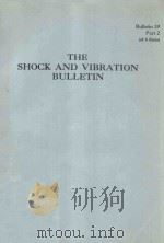 THE SHOCK AND VIBRATION BULLETIN 39 PART 2   1969  PDF电子版封面     