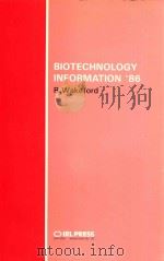 biotechnology information '86   1987  PDF电子版封面  1852210095  ed. by R. Wakeford 