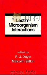 Lectin-microorganism interactions     PDF电子版封面    1994 