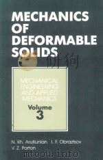 MECHANICS OF DEFORMABLE SOLIDS VOLUME 3（1991 PDF版）