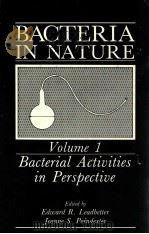 bacteria in nature volume 1 bacterial actiuties in perspective   1985  PDF电子版封面  0306419440  edward r.leadbetter and jeanne 