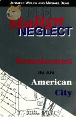 MALIGN NEGLECT HOMELESSNESS IN ON AMERICAN CITY   1993  PDF电子版封面  078790001X  JENNIFER WOLCH AND MICHAEL DEA 