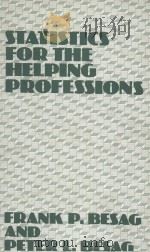 STATISTICS FOR THE HELPING PROFESSIONS（1985 PDF版）