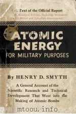 ATOMIC ENERGY FOR MILITARY PURPOSES（1946 PDF版）