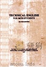 technical english for mch students second edition   1973  PDF电子版封面     