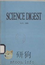 science digest   1989  PDF电子版封面     