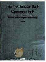 Concerto in F for Oboe and orchestra   1963  PDF电子版封面     