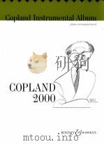 copland instrumental album piano accompaniment copland 2000（1950 PDF版）