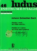 ludus instrumentalis partita in c minor for flute and continuo   1958  PDF电子版封面     