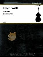 Sonata for Double Bass and Piano KBB 9   1950  PDF电子版封面    Hindeminth 