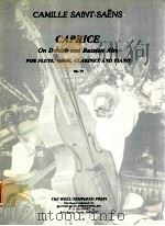 Caprice on Danish and Russian Airs for flute oboe clarinet piano op.79（ PDF版）