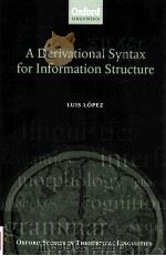 A DERIVATIONAL SYNTAX FOR INFORMATION STRUCTURE（ PDF版）