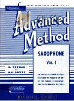 advanced method saxophone vol.1（ PDF版）
