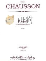 Poeme Violin and Orchestra op.25 set of parts 00550 str=4-4-3-2-2     PDF电子版封面     