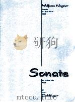 sonate for solo Violin 1996   1997  PDF电子版封面     