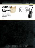 2 Sonatas for Violoncello and piano F major/F-dur/Fa majeur stutschewsky cb 48   1930  PDF电子版封面     