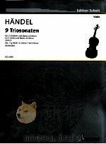 9 Triosonaten fur 2 Violinen und Basso continuo for 2 Violins and Basso continuo opus 2 No.7 opus 2   1958  PDF电子版封面     