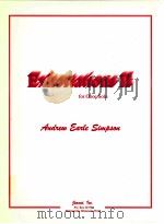 Exhortation II for oboe solo   1998  PDF电子版封面     