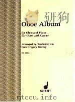 Oboe Album for Oboe and Piano ed 10612   1957  PDF电子版封面     