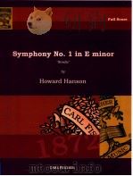 Symphony No.1 in E minor     PDF电子版封面    Howard Hanson 