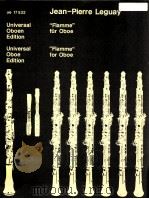 universal oboe edition   1987  PDF电子版封面    Jean-Pierre Leguay 