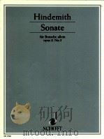 Sonate fur Bratsche allein opus 11 No.5 ed.1968（1923 PDF版）
