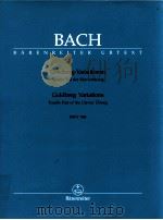 Goldberg-Variationen Vierter Teil der Klavierübung BWV 988 herausgegeben von/edited by christoph wol   1977  PDF电子版封面    J.S.Bach 