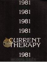Current Therapy 1981（1981 PDF版）