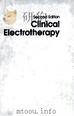 CLINICAL ELECTROTHERAPY SECOND EDITION（1991 PDF版）