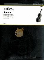 Sonate for Violoncello and Piano C major CB 21   1929  PDF电子版封面    Breval 