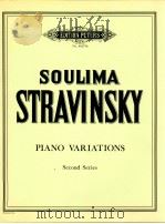 Piano Variations Second Series   1970  PDF电子版封面     