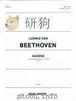 Kadenz zum KlavierKonzert Nr.1 in C-Dur op.15 01 201   1955  PDF电子版封面     
