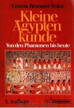 Kleine ?gyptenkunde von den Pharaonen bis heute 3. überarbeitete und erweiterte Aufl.   1982  PDF电子版封面  3170116045   