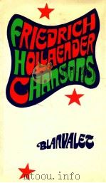 Chansons   1967  PDF电子版封面     