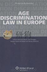 Age Discrimination Law in Europe     PDF电子版封面  9789041131317;9041131310  Nicky ten Bokum 