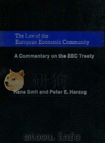 THE LAW OF THE EUROPEAN ECONOMIC COMMUNITY  A COMMENTARY ON THE EEC TREATY  VOLUME 4  CUMULATIVE SUP   1979  PDF电子版封面     