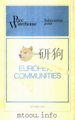 EUROPEAN COMMUNITIES   1978  PDF电子版封面     