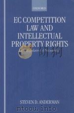 EC COMPETITION LAW AND INTELLECTUAL PROPERTY RIGHTS  THE REGULATION OF INNOVATION（1998 PDF版）