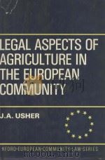 Legal aspects of agriculture in the European Community（1988 PDF版）