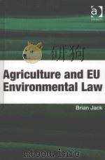 Agriculture and EU Environmental Law（ PDF版）