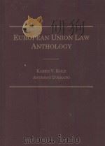 European Union Law Anthology（1998 PDF版）